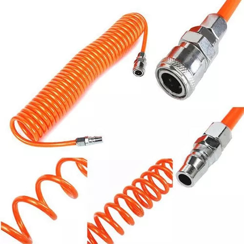 Manguera Para Aire Compresor Espiral 15