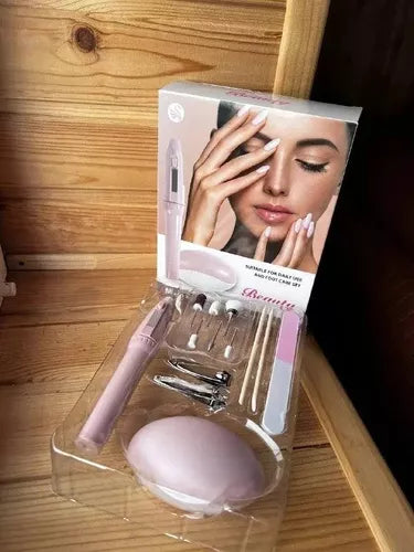 Set Manicure Pedicure Kit Limpieza Manicura Pedicura Beauty