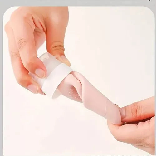 Pack 4 Botellas De Silicona Separadas Cuidado Personal Viaje