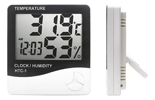 Termo Higrómetro Digital Sensor Temperatura Y Humedad Htc-1