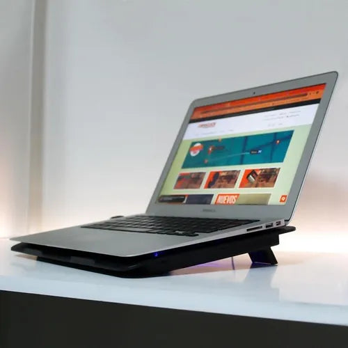 Base Notebook Ventilador Bass Enfriador Notebook Accesorios