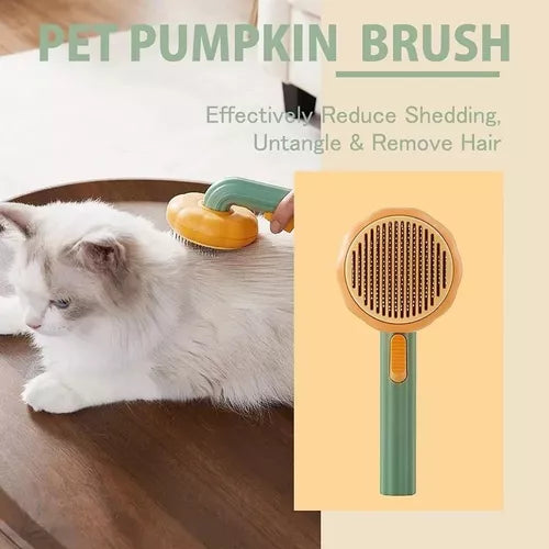 Cepillo Para Mascotas Peine De Calabaza Para Perros Gatos