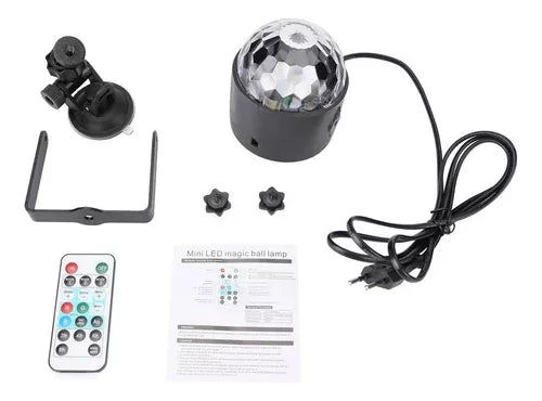 Luz de escenario LED cabezal móvil Genérica Luces Led Bola Party 220V