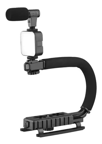 Estabilizador De Cámara De Video Soporte De Teléfono Ay-49u