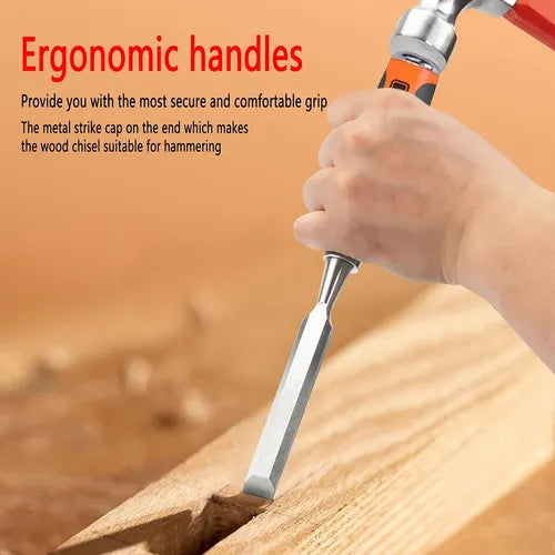 Formón Para Madera Mango Ergonómico 1/2 13mm