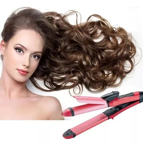 Plancha de cabello Surker SK-722 rosa 220V