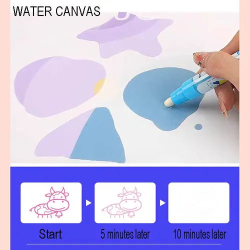 Lienzo De Agua Tapete Water Canvas Pintura Dibujo Para Niños