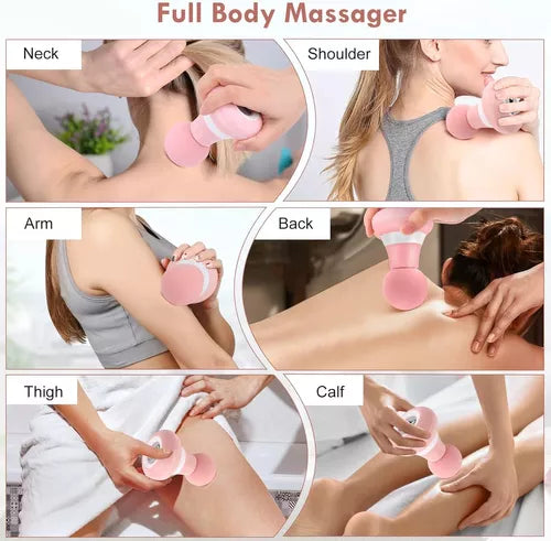 Mini Masajeador Muscular Relajante P/ Músculos Portátil Usb