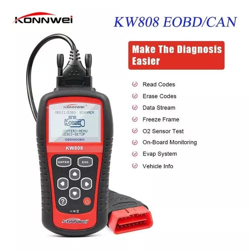 Escaner Automotriz Obd2 / Eobd Multimarcas Scanner