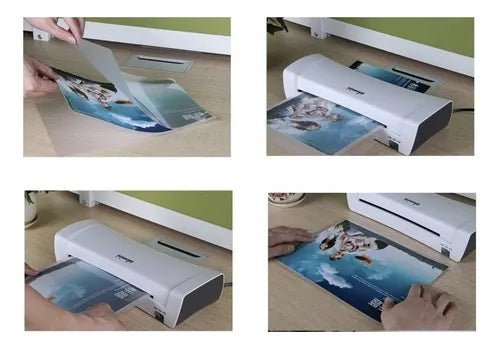 Termo Laminadora Plastificadora A4 Frio Y Caliente