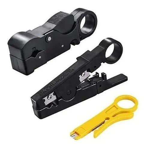 Kit Herramientas Para Redes Rj45-rj11-crimpeadora