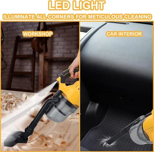 Aspiradora Inalámbrica De Mano Portátil + Baterías 20v