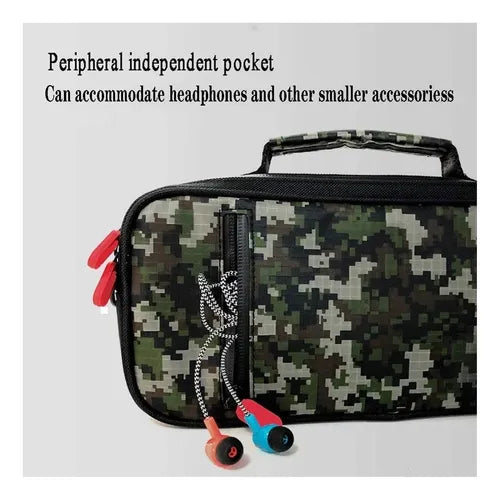 Bolso Funda Para Nintendo Switch Bolso Banano Camuflaje