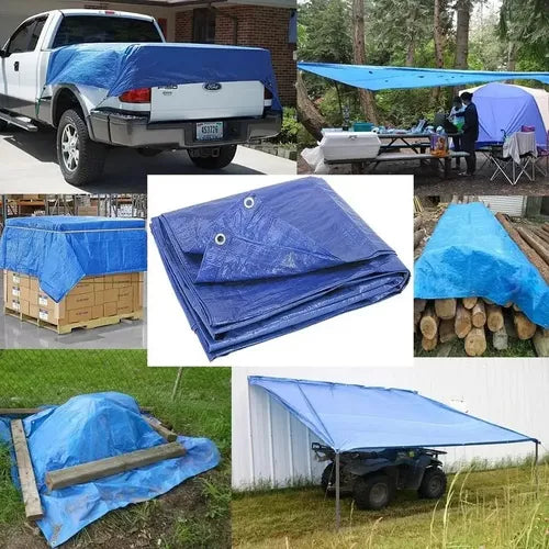Lona Cobertor Impermeable Protector Multipropósito 4mx5m
