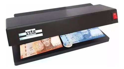 Máquina Detectora De Billetes Falsos 2 Tubos Luz Uv Tk-2028