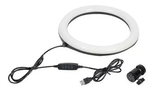 Aro De Luz Led 36 Cm Con Trípode 2.1 M