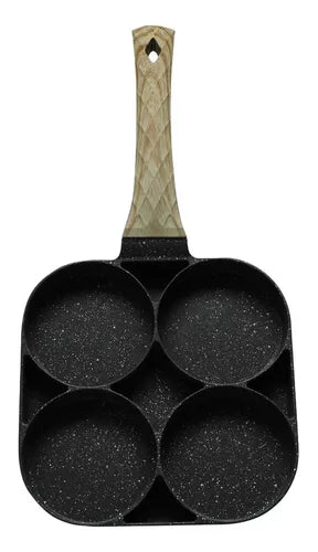 Sartén Multiusos 4 Divisiones P/huevos Hamburguesas