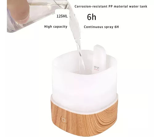 Humidificador Purificador De Aire Difusor Aromas Ultrasónico
