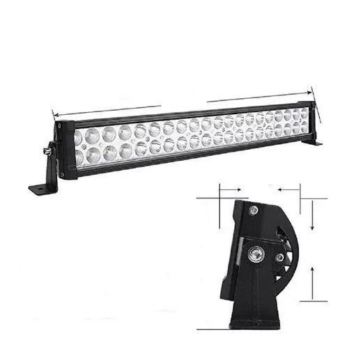 Luces Auto Barra Led Recta 240w Neblinero 4x4 Camioneta