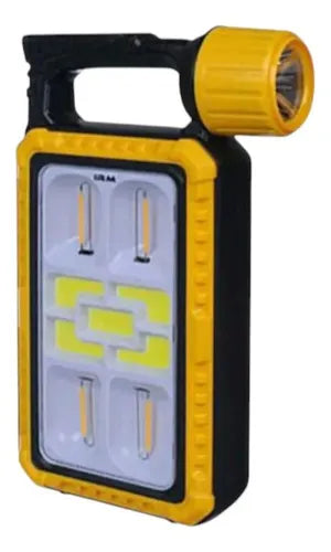Lámpara Linterna De Cámping Led Solar Usb Multifuncional