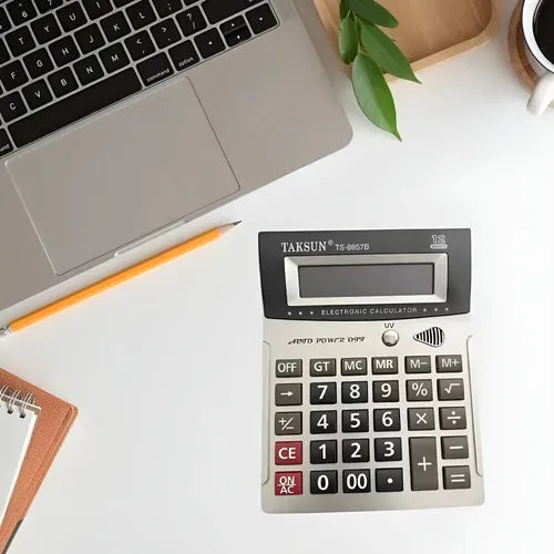 Calculadora De Escritorio 12 Dígitos Taksun Ts-8857b
