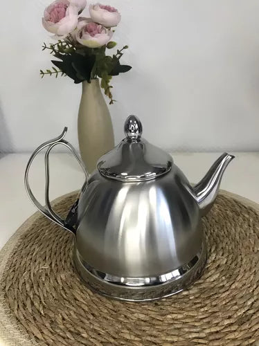 Tetera Con Infusor Acero Inoxidable