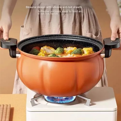 Olla De Micro Presión Antiadherente Guisos Calabaza 7