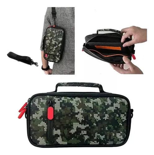Bolso Funda Para Nintendo Switch Bolso Banano Camuflaje