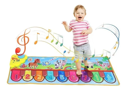 Alfombra De Baile Tapete De Piano Musical Para Niños