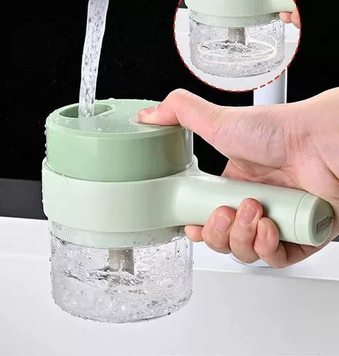 Juego Cortador De Verduras De Mano Eléctrico