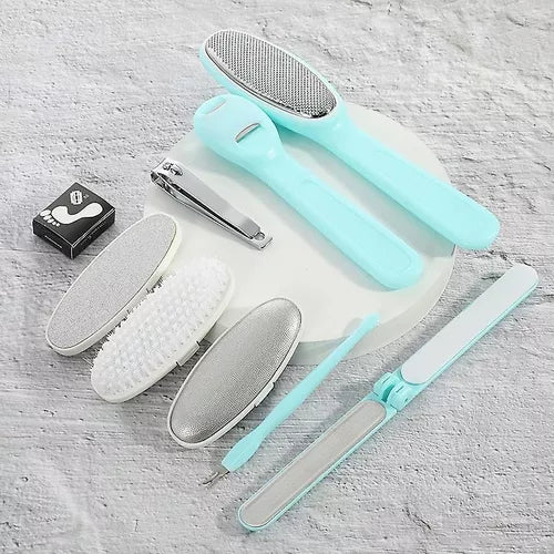 Set De Pedicura Profesional Y Alta Calidad 9 En 1