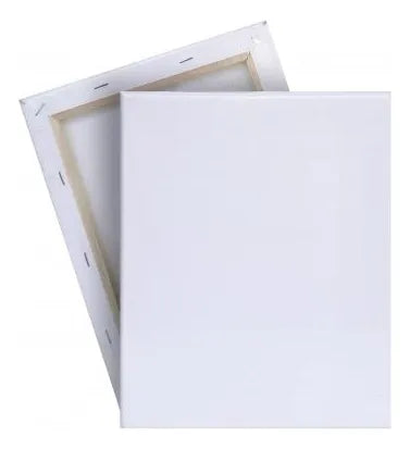 Bastidor De Madera Lienzo De Tela Pintura Blanco 50cmx60cm
