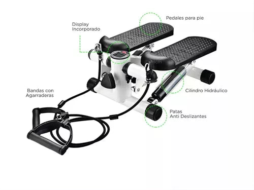 Maquina Caminadora Escaladora Mini Banda Resistencias