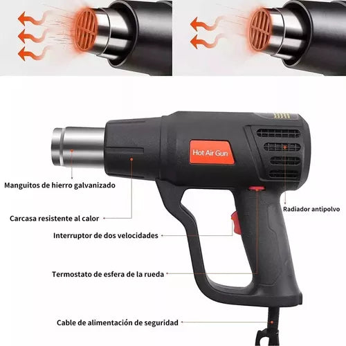 Pistola de calor Hot Air Gun Pistola Aire caliente