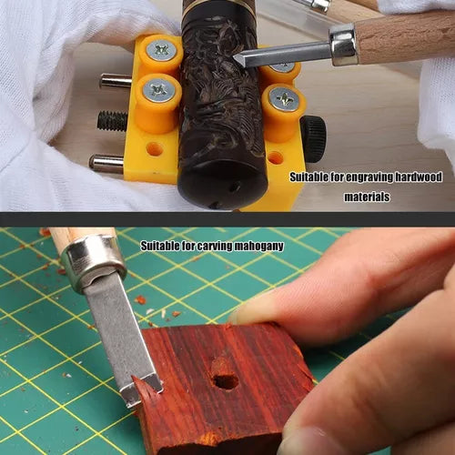 Kit De Cinceles Para Tallar Madera