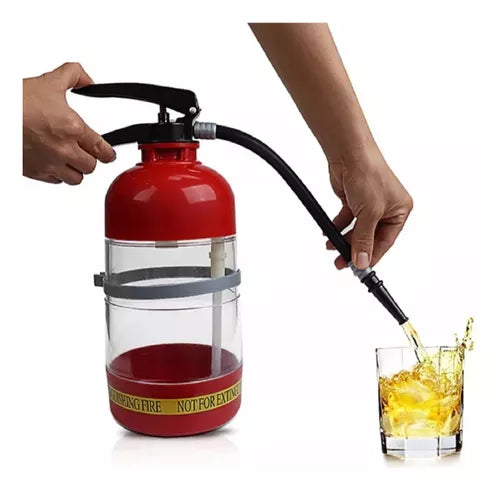 Dispensador De Cerveza Forma De Extintor Coctelera Bar Fiest