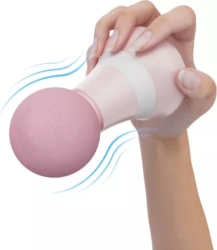 Mini Masajeador Muscular Relajante P/ Músculos Portátil Usb Color Rosa