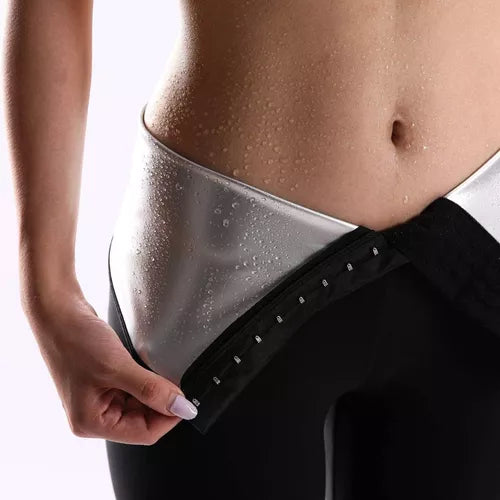 Sweat Shaper Faja Efecto Sauna Pantalón A Media Pierna
