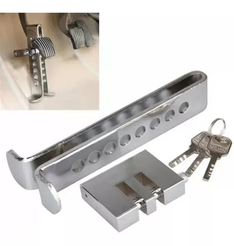 Traba Volante / Pedal De Seguridad Antirrobo Para Auto