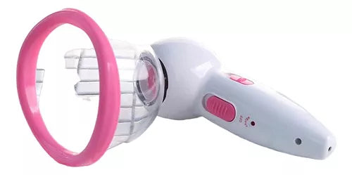 Masajeador De Senos Pistola De Aumento Electro Masaje Senos Color Rosa chicle
