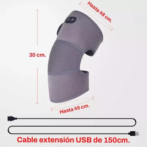 Rodillera De Calefacción Compresa Caliente Usb Masajeador