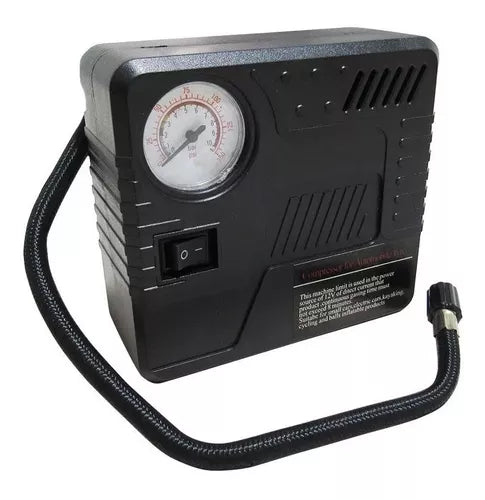 Compresor De Aire Auto Kit Partidor + Inflador De Neumáticos