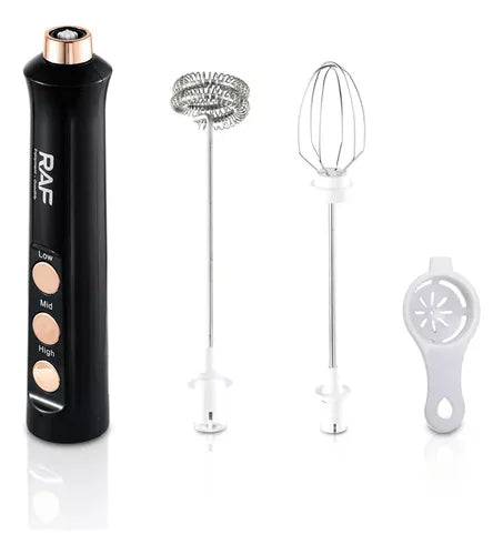 Mini Batidor Portátil 3 En 1 Carga Usb Raf R.342b