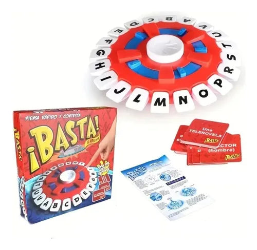 Basta Juego De Mesa Basta Familiar Niños Piensa Rápido