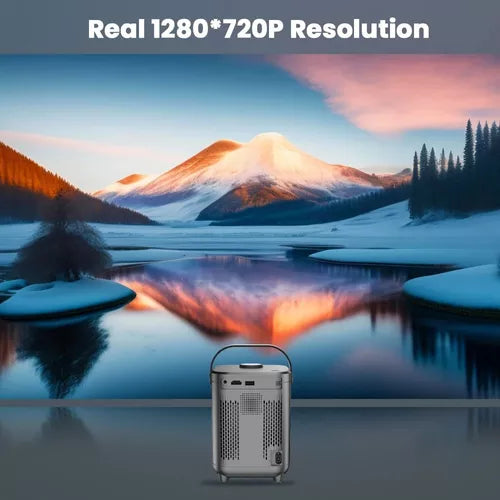 Mini Proyector Portátil Led 6k Bluetooth 5.0 Wifi My-7280