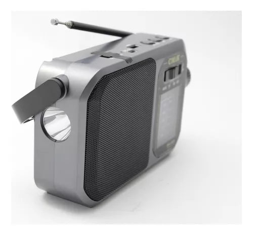 Radio Portátil Am Fm Ws Recargable Usb Mp3 Linterna Mk-410bt
