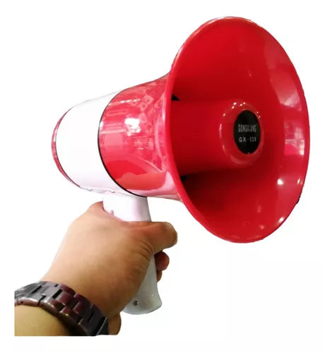 Megáfono 35w Recargable Usb Grabación De 240 Seg Gx-528u