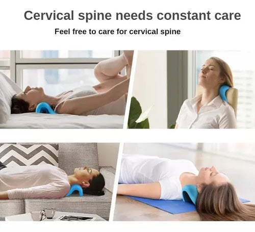 Almohada De Masaje Para Cervical Quiropráctica De Tracción