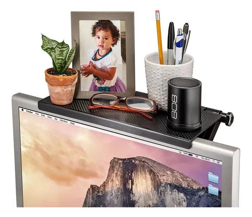Estante Superior Para Pantallas Tv O Pc Ajustable Repisa