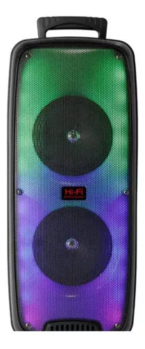 Parlante Altavoz Doble 6,5 Control Y Micrófono Ch-6609